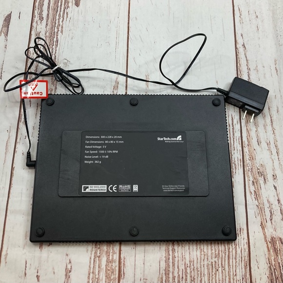 Notebook Cooler Ultralight Quiet StarTech.com NBCOOLERLE - Picture 4 of 11